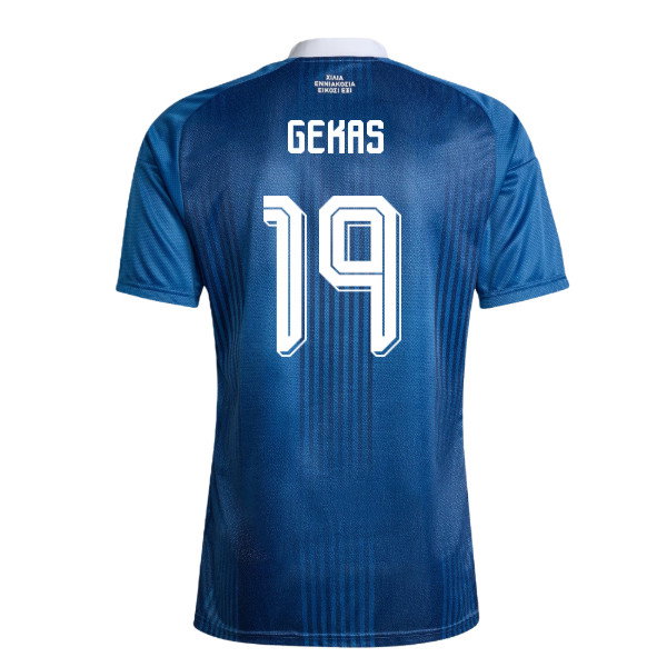 2026-2027 Greece Away Shirt (Gekas 19)-SoccerKits Hub | Buy Soccer Jerseys Online